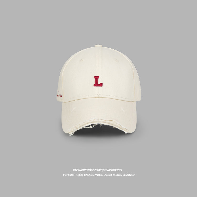 'LETTER L DISTORTED' UNISEX BASEBALL CAP