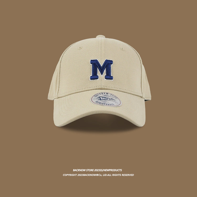 'LETTER M' UNISEX BASEBALL CAP