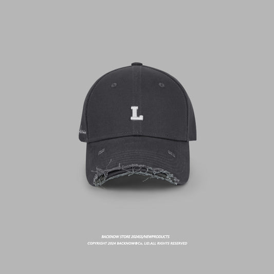 'LETTER L DISTORTED' UNISEX BASEBALL CAP