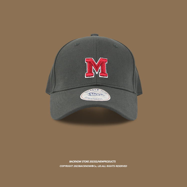 'LETTER M' UNISEX BASEBALL CAP