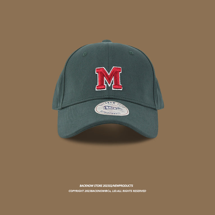 'LETTER M' UNISEX BASEBALL CAP