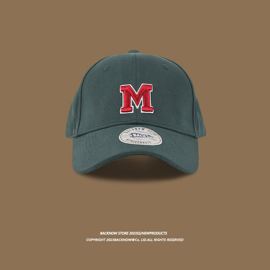 'LETTER M' UNISEX BASEBALL CAP