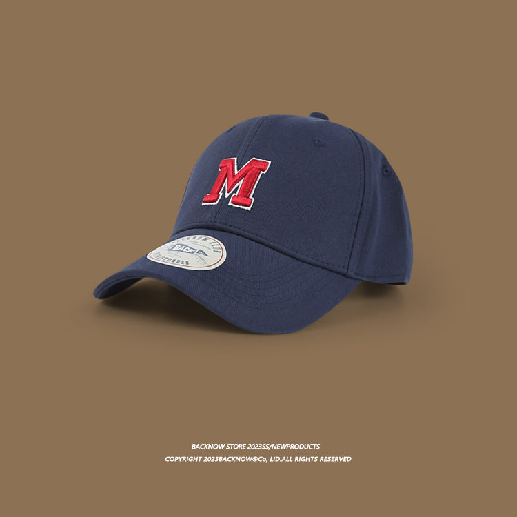 'LETTER M' UNISEX BASEBALL CAP