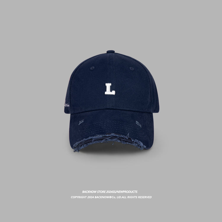 'LETTER L DISTORTED' UNISEX BASEBALL CAP