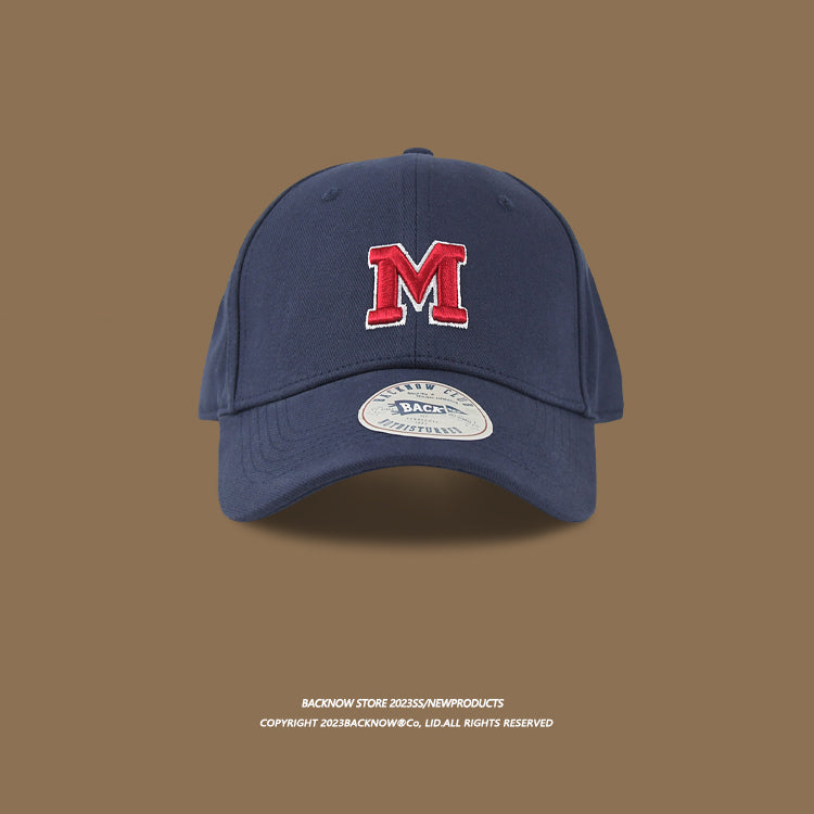 'LETTER M' UNISEX BASEBALL CAP