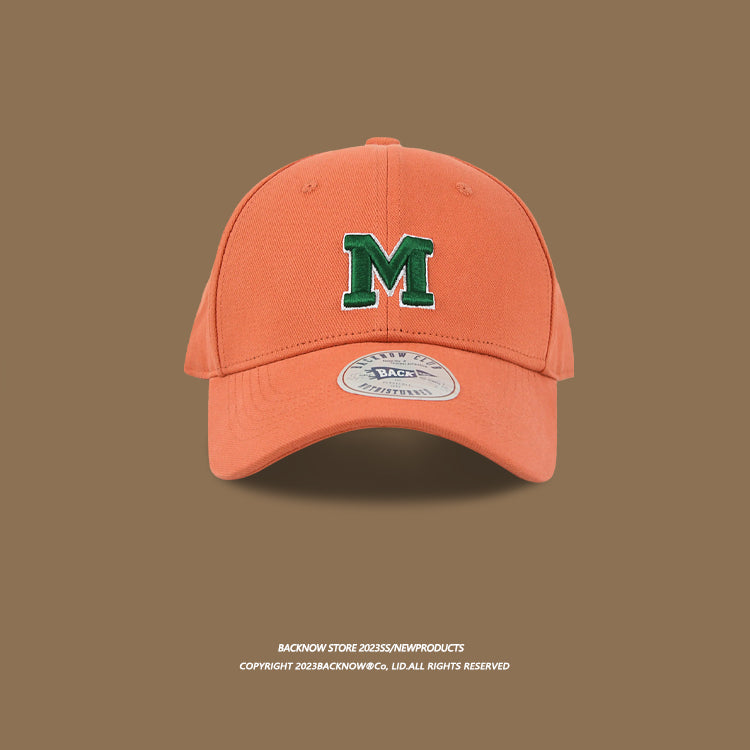 'LETTER M' UNISEX BASEBALL CAP