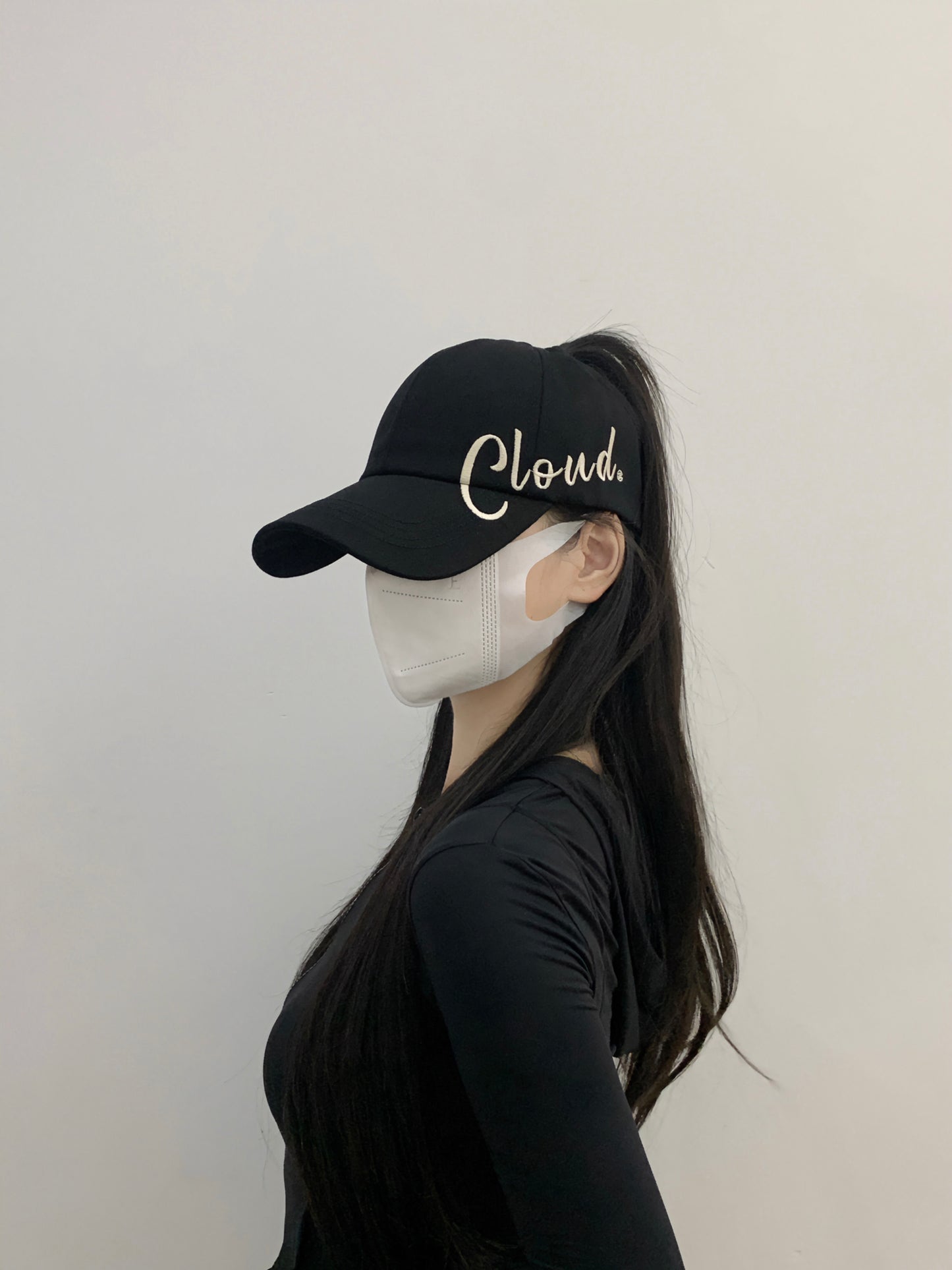 'CLOUD' PONYTAIL HAT