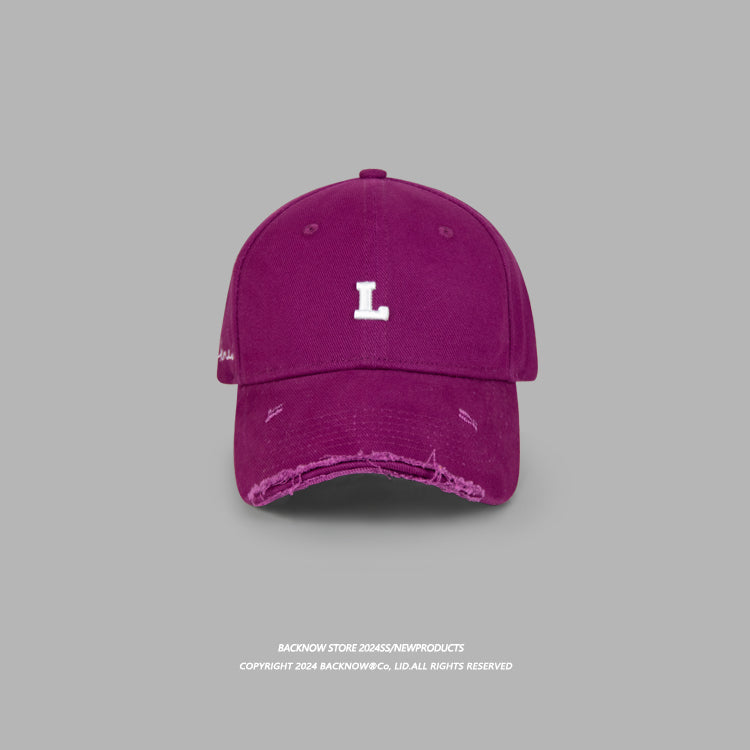 'LETTER L DISTORTED' UNISEX BASEBALL CAP